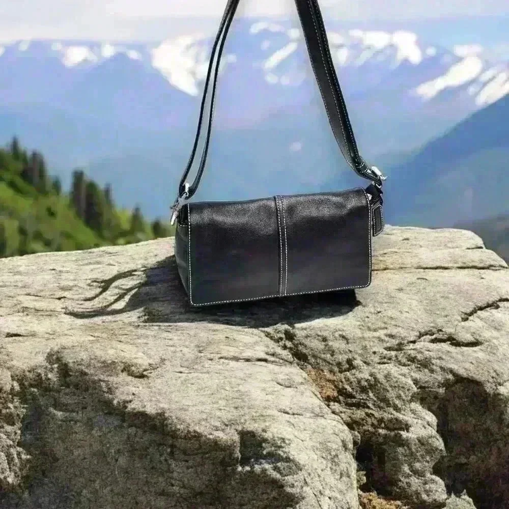 COACH Vintage Demi Flap Crossbody Bag - Picture 3 of 12